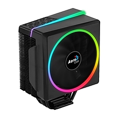 AeroCool охладител CPU Cooler - Cylon 4 BLACK aRGB PWM - ACTC-CL30410.01