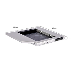 Makki кади Laptop Caddy 9.0mm SATA3 HD9001-SS