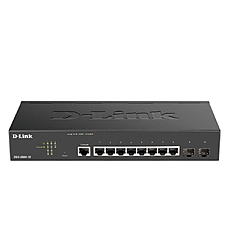 D-Link 8-port Gigabit Managed Switch incl. 2 x SFP