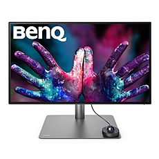 BenQ PD2725U 27" IPS LED 5ms 3840x2160 4K UHD, DesignVue Thunderbolt Mon, AQCOL., 100% sRGB, HDR400, B.I., LBL,KVM Sw, ICCsync, CAD/CAM, DualView, Contr.1200:1, 400 cd/m2, 2xHDMI, DP, Thb 3(PD65W, DP alt), USB3.1 Hub, Sp.2x2.5W, HAdj., Swivel, Tilt, Gray