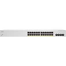 Cisco CBS220 Smart 24-port GE, Full PoE, 4x1G SFP