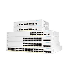 Cisco CBS220 Smart 24-port GE, Full PoE, 4x10G SFP+