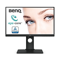 BenQ BL2480T, 23.8'' IPS, 5ms, 1920x1080 FHD, Business Eye Care Monitor, 72% NTSC, Flicker-free, B.I., LBL, 1000:1, DCR 20M:1, 8 bit, 250cd/m2, VGA, HDMI, DP, Audio Line In, Speakers, Ergonomic Slim Bezel Design, Height Adj. Pivot, Swivel, Tilt, Black