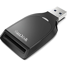 Четец за карти SanDisk SD UHS-I, USB 3.0, SDHC, SDXC, SDDR-C531-GNANN