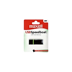 USB памет MAXELL SPEEDBOAT, USB 2.0, 4GB, ЧЕРЕН