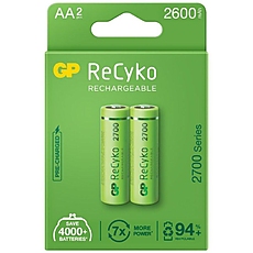 Акумулаторна Батерия GP  R6 AA 2700mAh NiMH 2 бр. 270AAHCE-EB2  GP