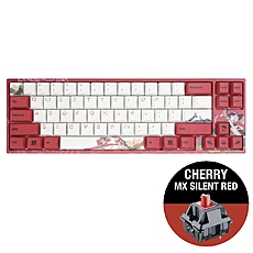 Геймърскa механична клавиатура Ducky x Varmilo Miya Koi 65%, Cherry MX Silent Red