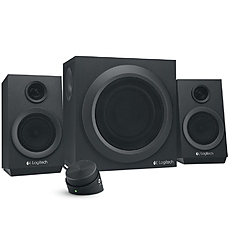 LOGITECH Z333 Audio System 2.1 - BLACK - 3.5 MM