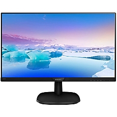 Monitor 21.5'' Philips 223V7QHSB/00 Black IPS, 16:9, 1920x1080, 5ms, 250 cd/m2, 1000:1, D-Sub, HDMI, vesa