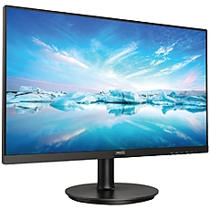 Monitor 23.8" Philips 241V8L/00(01) Black VA, 16:9, 1920x1080, 4ms, 250 cd/m2, 3000:1, D-Sub, HDMI, vesa