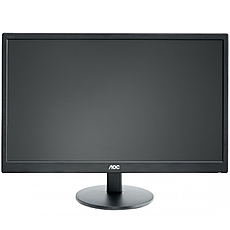 Monitor 21.5'' AOC E2270SWDN Black TN, 16:9, 1920x1080, 5ms, 200 cd/m2, 700:1, D-Sub, DVI, vesa