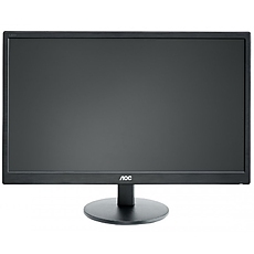 AOC Monitor LED E2270SWHN (21.5“, TN, 16:9, 1920x1080, 700:1, 200 cd/m2, 5ms, VGA, HDMI, Tilt, Vesa) Black, 3y