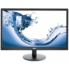 Monitor LED AOC Value-Line E2770SH (27'', TN, 16:9, 1920x1080, 1ms, 20M:1,  170/160, 300 cd/m2, VGA, DVI, HDMI, Speakers, VESA) Black