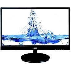 Aoc monitor led I2369VM (58.4cm - 23", IPS WLED, 1920x1080, 20000000:1 DCR, 16:9,  178°/178° , 6ms, VGA, 2 x HDMI,display port, -5°~-15° Tilt, 250 cd, speakers, VESA 75 mm, MHL interface Android mobile devices , silver)