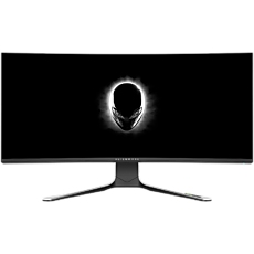 Monitor LED Alienware AW3821DW 37.5" Curved, Fast IPS, AG, 3840 x 1600 144 Hz, NVIDIA G-Sync Ultimate, 21:9, 450 cd/mВІ, 1000:1, 1ms (g to g), 1.07b colours, tilt: -5В° to 21В°, Swivel: -20В° to 20В°, Height: 130mm, 178/178, 3Y Warr