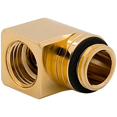 EK-Quantum Torque Micro Rotary 90° - Gold, adapter fitting