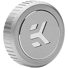 EK-Quantum Torque Plug w/Badge - Satin Titanium