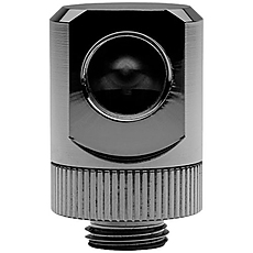 EK-Quantum Torque Rotary 90° - Black Nickel, adapter fitting