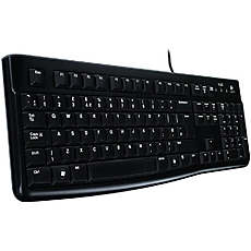 LOGITECH Corded  Keyboard K120 - Business EMEA - Bulgarian layout - BLACK