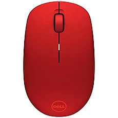 Dell Wireless Mouse-WM126 - Red