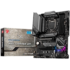 MSI MAG B560 TOMAHAWK WIFI, ATX, Socket 1200, Dual Channel DDR4 5066(OC)MHz, 2x PCIe x16 slots, 3x M.2 slots, 1x HDMI, 1x DP, 5x USB 3.2, 4x USB 2.0, Type-C, 7.1 HD Audio, 2.5Gbps LAN, WIFI, BT