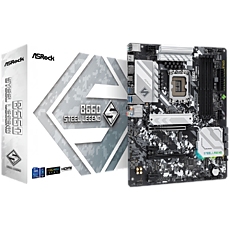 ASROCK MB Desktop B660 Steel Legend (S1700, 4x DDR4, 2x PCIe x16, 2x PCIe x1, 6x SATA3 6.0Gb/s, 2x M.2 PCIe, 6x USB 3.2, 4x USB 2.0, 2x USB-C, 1x HDMI, 1x DP 1.4, GLAN, ATX) Retail