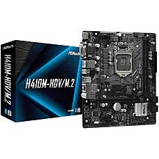 ASROCK Main Board Desktop H410/M2 (S1200, 2xDDR4,1xPCIe x16,1xPCI Ex1, 4 SATA3 ,1xUltra M.2, GLAN,VGA,DVI,HDMI,USB 3.1 ) mATX retail