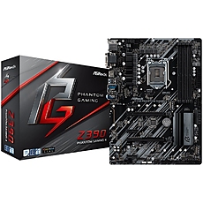 ASROCK Main Board Desktop Z390 (S1151, 4xDDR4,2xPCIe x16,3xPCI Ex1, 6 SATA3, 2xUltra M.2 ,GLAN,VGA,HDMI,DVI,COM Header, USB 3.1 ) ATX retail