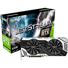 PALIT Video Card GeForce RTX 2070 SUPER NVidia,SuperJetstream  8GB GDDR6,256bit ,HDMI,3xDP,part# NE6207SS19P2-1040J