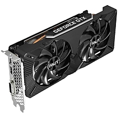 Palit GeForce GTX 1660Ti Dual 6GB GDDR6, 192bit, DVI-D, HDMI, DP, 8 pin Power connector, recomended PSU 450W, NE6166T018J9-1160C