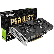 VC Palit nVidia GTX1660Ti DUAL 6GB GDDR5, 192bit, DVI, HDMI, DP part# NE6166T018J9-1160A