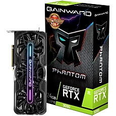 Gainward GeForce RTX 3090 Phantom GS 24GB GDDR6X, 384bit, PCI-E Gen 4 x16, 1x HDMI v2.1, 3x DP.