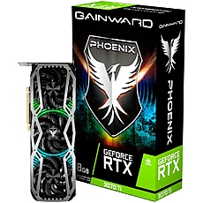 GWD GeForce RTX 3070Ti Phoenix 8GB GDDR6X, 256 bit, PCI-Express Gen4 x16, 3x DP, 1x HDMI, 2x 8 pin pwr connector, NED307T019P2-1046X