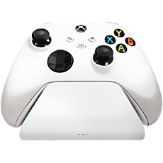 Razer Universal Quick Charging Stand for Xbox - Robot White, Universal Compatibility, Magnetic Contact System, One-Handed Navigation