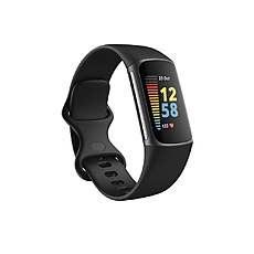 Fitbit Charge 5, Black Graphite Stainless Steel