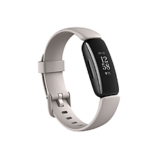 Fitbit Inspire 2, Lunar White Black