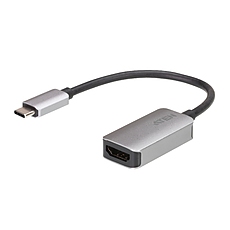 Адаптер ATEN UC3008A1, USB-C мъжко - HDMI женско, 4K, Черен