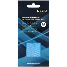 GELID GP-ULTIMATE 90 x 50 THERMAL PAD, Single Pack (1pc included): 3 mm, Density (g/cm3): 3.2, Size (mm): 90 x 50, Thermal Conductivity (W/mK): 15