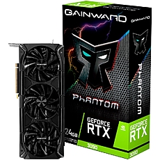 Gainward GeForce RTX 3090 Phantom+ 24GB GDDR6X, 384bit, PCI-E Gen 4 x16, 1x HDMI v2.1, 3x DP, NED3090T19SB-1021M