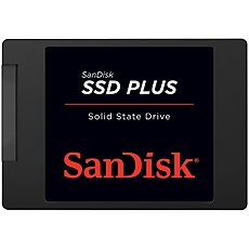 SANDISK SSD PLUS 240GB SSD, 2.5” 7mm, SATA 6Gb/s, Read/Write: 530 / 440 MB/s