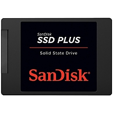 SANDISK SSD PLUS 480GB SSD, 2.5” 7mm, SATA 6Gb/s, Read/Write: 535 / 445 MB/s