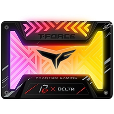 TEAM GROUP DELTA PHANTOM Gaming RGB 250GB SSD, 2.5” 7mm, SATA 6Gb/s, Read/Write: 560 / 500 MB/s,  Random Read/Write IOPS 90K/75K