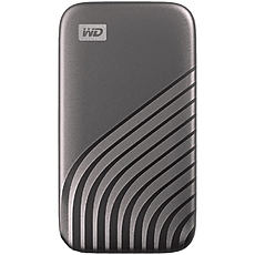 WD 500GB My Passport SSD - Portable SSD, up to 1050MB/s Read and 1000MB/s Write Speeds, USB 3.2 Gen 2 - Space Gray