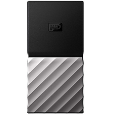 WD My Passport 256GB External SSD, USB 3.1 Gen2, Read/Write: 540 / 540 MB/s, cable: Type-C to Type-C, USB Type-C to Type-A adaptor