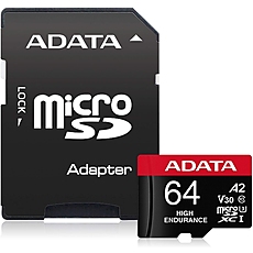 ADATA 64GB MicroSDXC UHS-I U3 V30S High (with adapter)