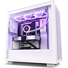 Кутия NZXT H7 Flow Matte White