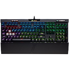 CORSAIR K70 RGB MK.2 Mechanical Gaming Keyboard, Backlit RGB LED, Cherry MX Red (US)