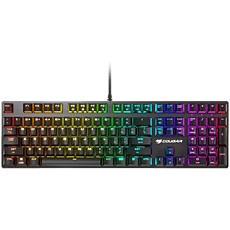 COUGAR Vantar MX, Mechanical Gaming Keyboard, Red switches, N-key rollover, 1000Hz poling rate, RGB Backlit, Aluminium / Plastic, 14 backlight effects, 140 x 450 x 30 (mm)