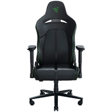 Razer Enki X, Gaming Chair, Dual-Textured Synthetic Leather, 2D Armrests, Class 4 Gas Lift, Optimized Cushion Density, Built-in Lumbar Arch, Adjustable 152° Recline, Recommended Weight < 130 kg