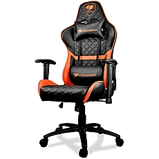 COUGAR Armor ONE Gaming Chair, Diamond Check Pattern Design, Breathable PVC Leather, Class 4 Gas Lift Cylinder, Full Steel Frame, 2D Adjustable Arm Rest, 180Вє Reclining, Adjustable Tilting Resistance